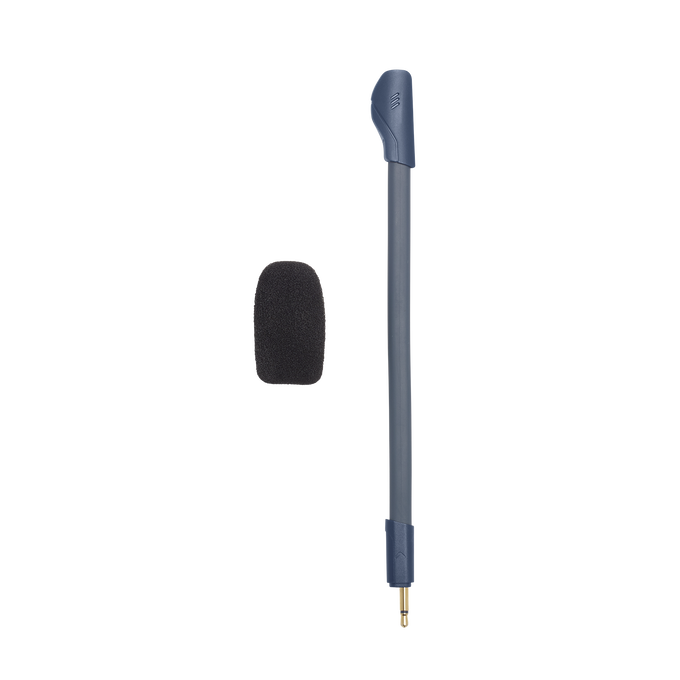 JBL Quantum 100 - Blue - Wired over-ear gaming headset with flip-up mic - Detailshot 7 image number null